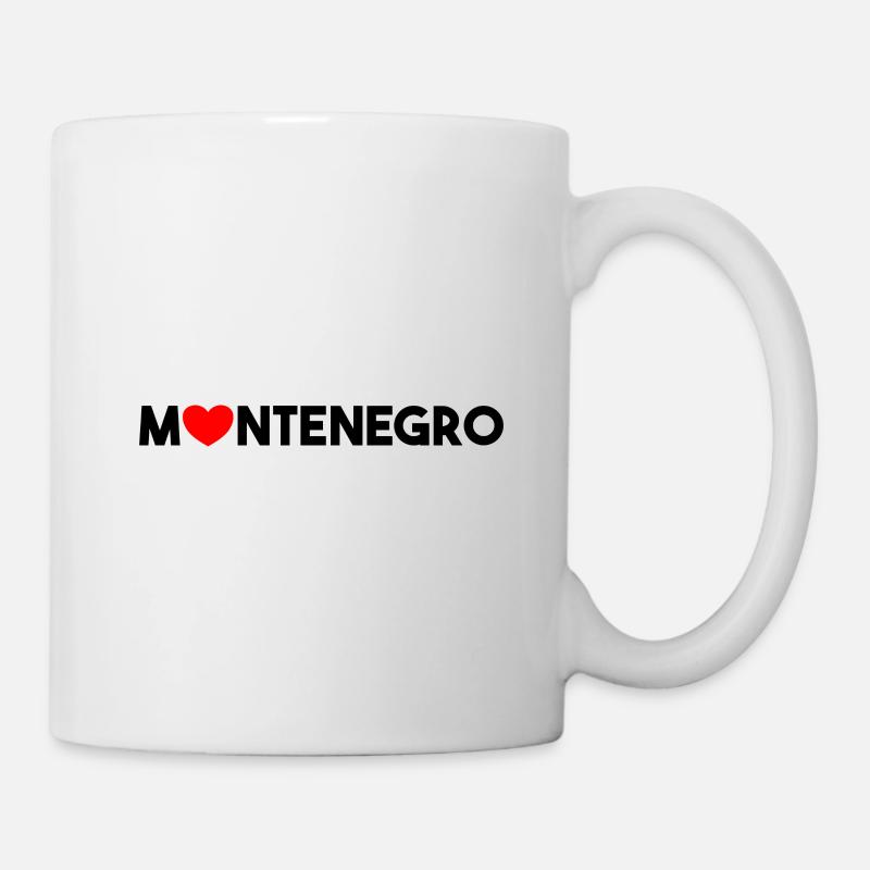 Montenegro! - Tasse - Weiß