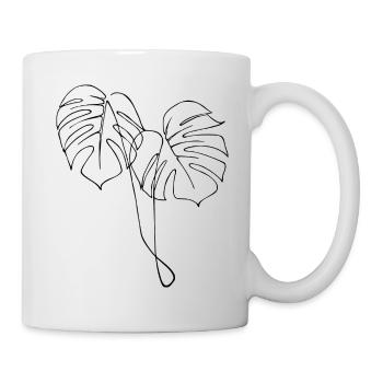 Monstra oneline Art - Mug - white - Right