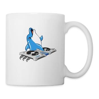 Dolphin DJ - Mug - white - Right