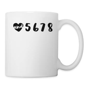 Et 5 6 7 8 chemises de ballerine pour filles femmes - Mug blanc - blanc - Droite