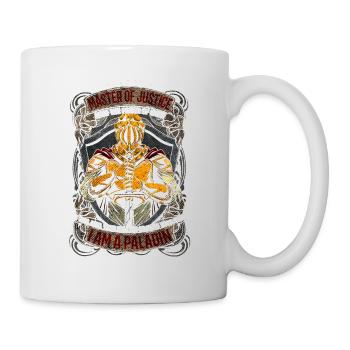 Je suis un MMORPG paladin maître de la justice RPG - Mug blanc - blanc - Droite
