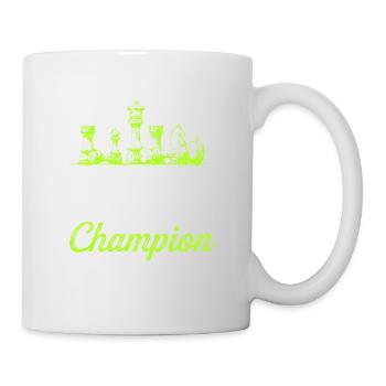 Chess Champion Chess - Mug blanc - blanc - Droite