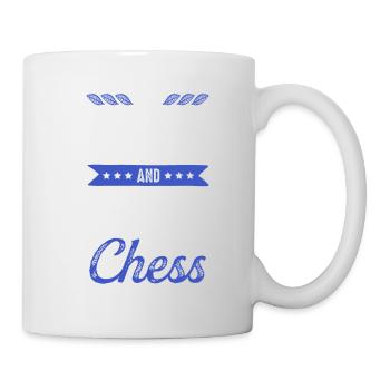 Gardez le calme des échecs - Mug blanc - blanc - Droite