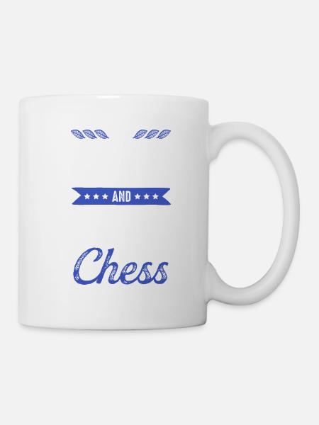 Keep Calm Schach Chess - Tasse - Weiß