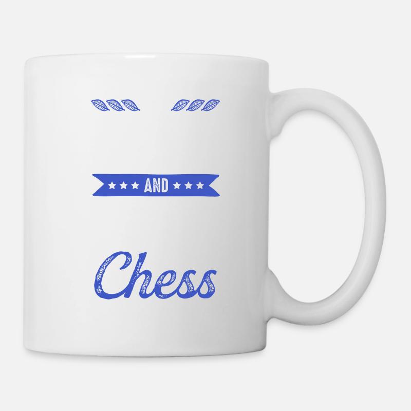 Keep Calm Schach Chess - Tasse - Weiß
