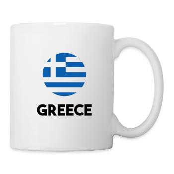 Lustiger Griechischer Spruch Griechenland Geschenk - Tasse - Weiß - Rechts