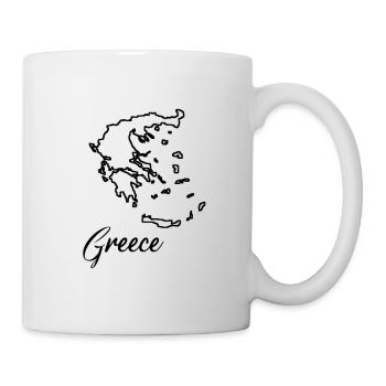Lustiger Griechischer Spruch Griechenland Geschenk - Tasse - Weiß - Rechts