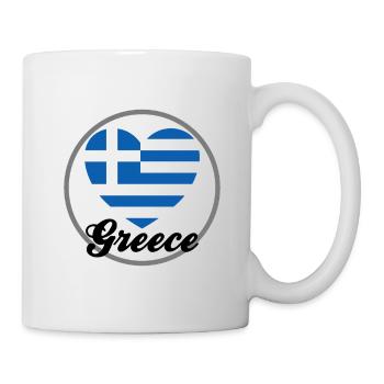 Lustiger Griechischer Spruch Griechenland Geschenk - Tasse - Weiß - Rechts
