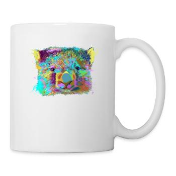 Wombat splash - Mug - white - Right
