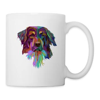 Splash Hovawart Dog - Mug - white - Right