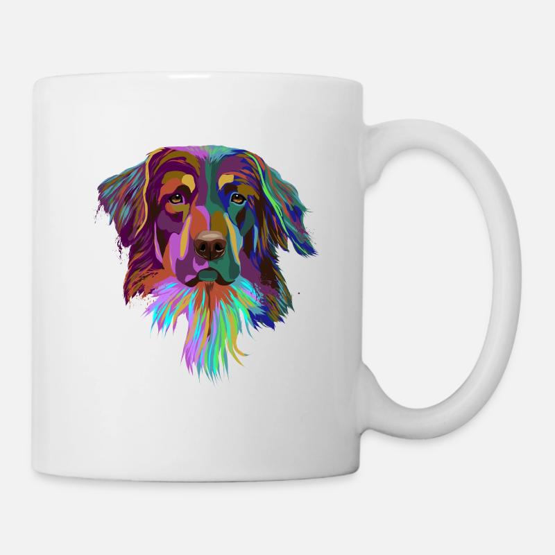 Hovawart chien - Mug blanc - blanc