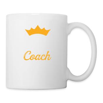 Soccer Mom Entraîneur Maman - Mug blanc - blanc - Droite