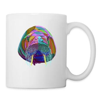 Walross - Tasse - Weiß - Rechts
