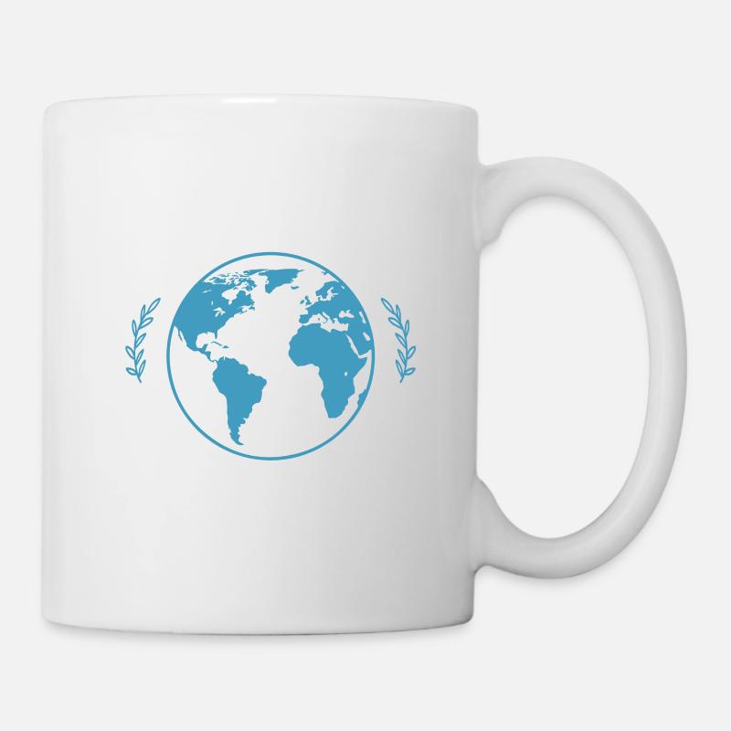 Klimaschutz Naturschutz - Tasse - Weiß