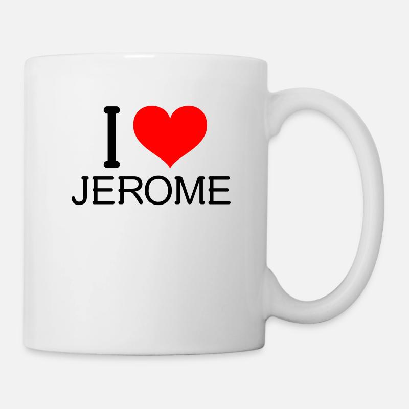 I Love Jerome | Saint patron des traducteurs - Mug blanc - blanc