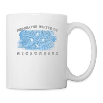 Federated States of Micronesia, Micronesia flag - Mug - white - Right