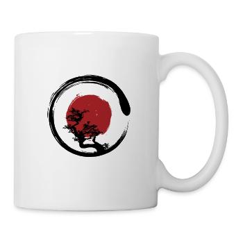 Cercle Zen Bonzai - Mug blanc - blanc - Droite