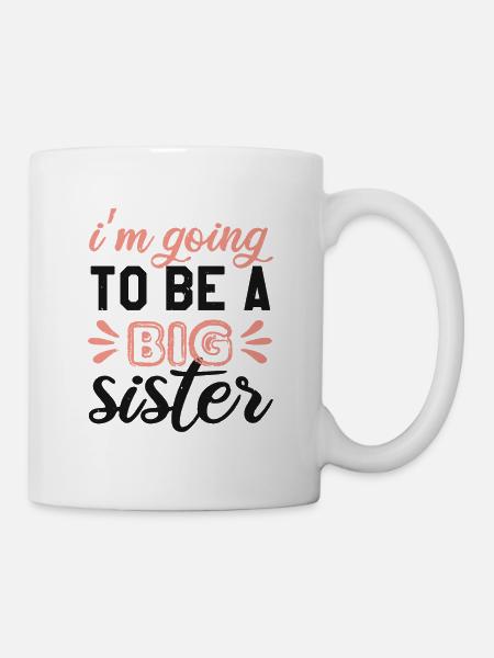 I'm going to be a big sister - Mug - white