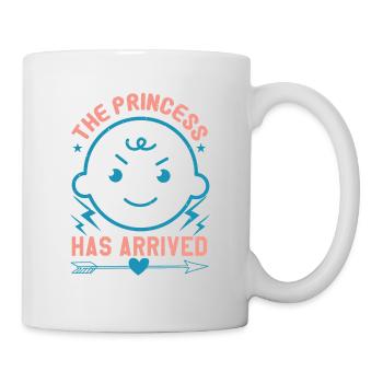 The princess has arrived - Mug - white - Right