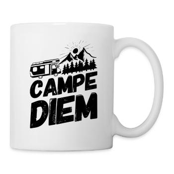 Camper Camping Campen Diem II - Tasse - Weiß - Rechts