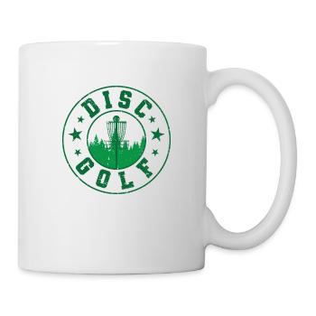 Best disc golfer ever - Mug - white - Right