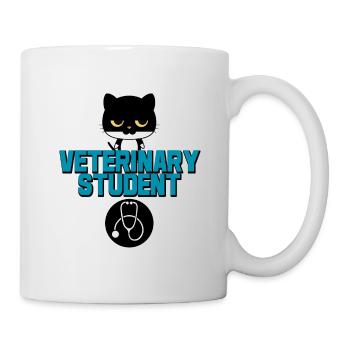 veterinary student - Mug - white - Right