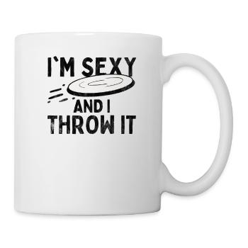 Ultimate Frisbee saying - Mug - white - Right