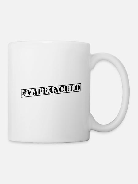 Dire italien drôle sur l'Italie - Mug blanc - blanc