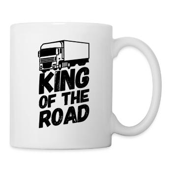 Truck Driver Truck Lorry King II - Mug - white - Right