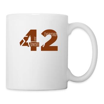 42 is the answer Answer - Mug - white - Right