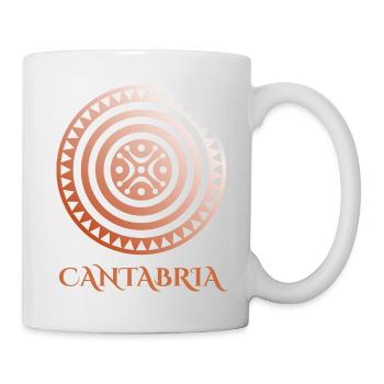 ESTELA CANTABRA BRONZE M2 - Tasse - Weiß - Rechts