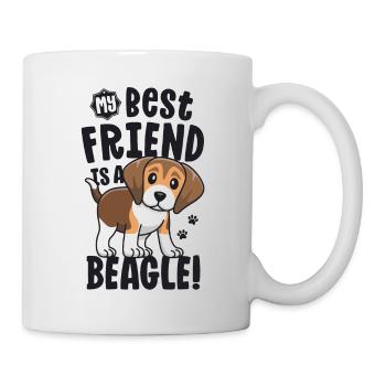 Beagle Dad Shirt Beagle Mom Gifts For Beagle - Mug - white - Right