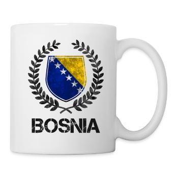 Bosnia Funny Bosna saying as a gift - Mug - white - Right