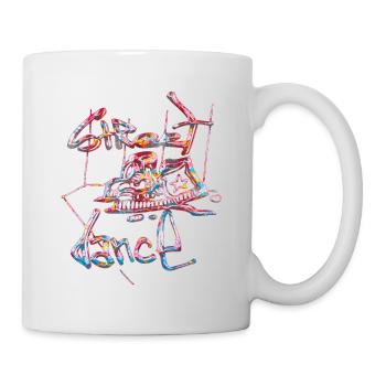 Graffiti style Splash hip hop colors painter color - Mug - white - Right