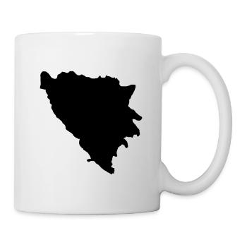 Bosnia Funny Bosna saying as a gift - Mug - white - Right