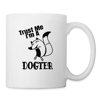 Vétérinaire Trust Me I'm a Dogter Funny dog - Mug blanc - blanc - Droite