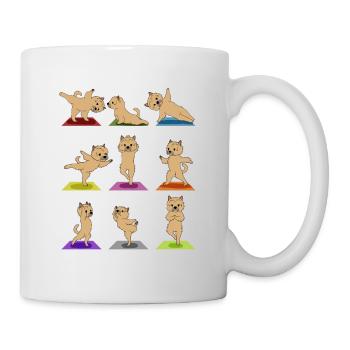 Yoga Mats Norwich Terrier Dog - Mug - white - Right