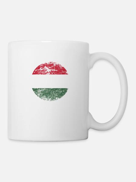 Lustiger ungarischer Spruch über Ungarn Geschenk - Tasse - Weiß