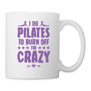 Pilates saying - Mug - white - Right