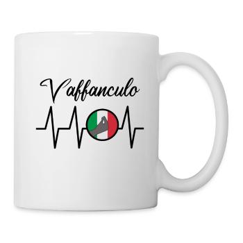 Vaffanculo dicton italien - cadeau de l'Italie - Mug blanc - blanc - Droite