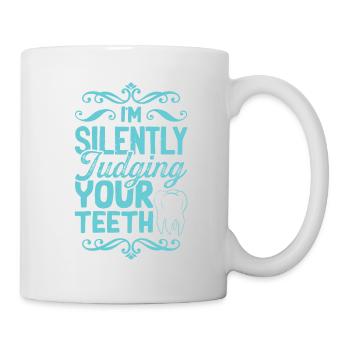 Tooth dentist - Mug - white - Right