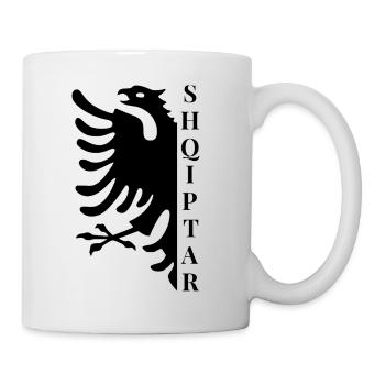 Albanie Sort Cadeau albanais drôle - Mug blanc - blanc - Droite