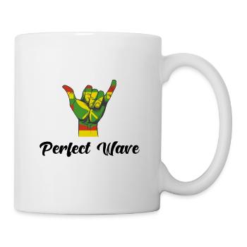 Surfing Hawaiian surfing shaka surfing - Mug - white - Right