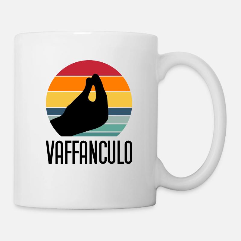 Vaffanculo Italian saying - Italy gift - Mug - white