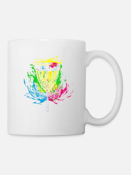 Splash Disc Golf - Tasse - Weiß