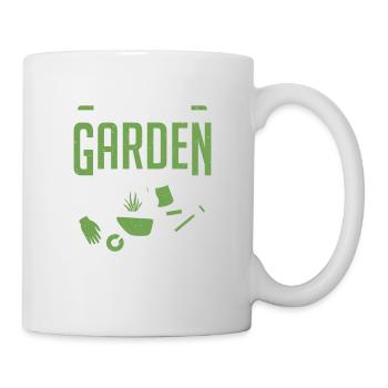 Gärtner Landschaftsgarten Lustiges Gartenwerkzeug - Tasse - Weiß - Rechts