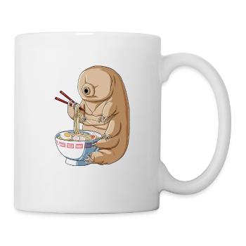 Funny Japanese Kawaii Ramen Tardigrade - Mug - white - Right