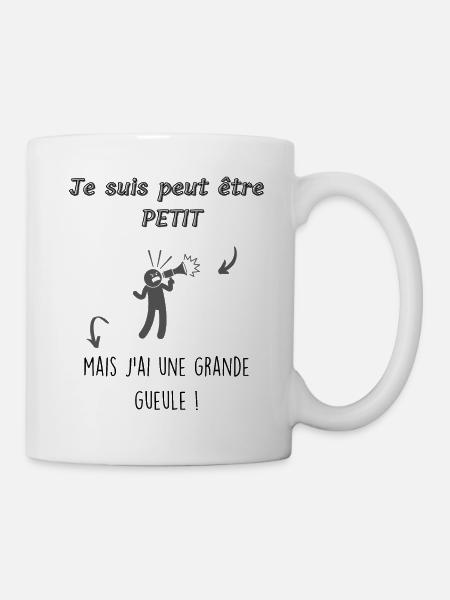 J'ai une grande gueule - Mug blanc - blanc