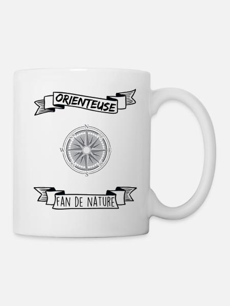 Orienteuse - Mug blanc - blanc