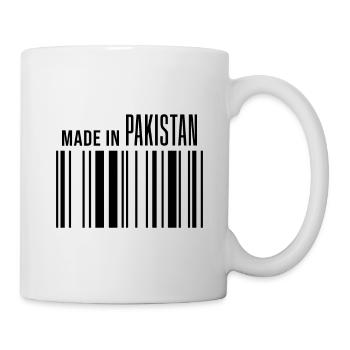 Funny Pakistani saying Pakistan gift - Mug - white - Right